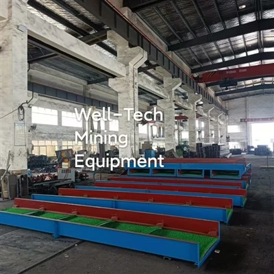 Kub Sluice lub thawv Capet Sluice Box Kub Muag